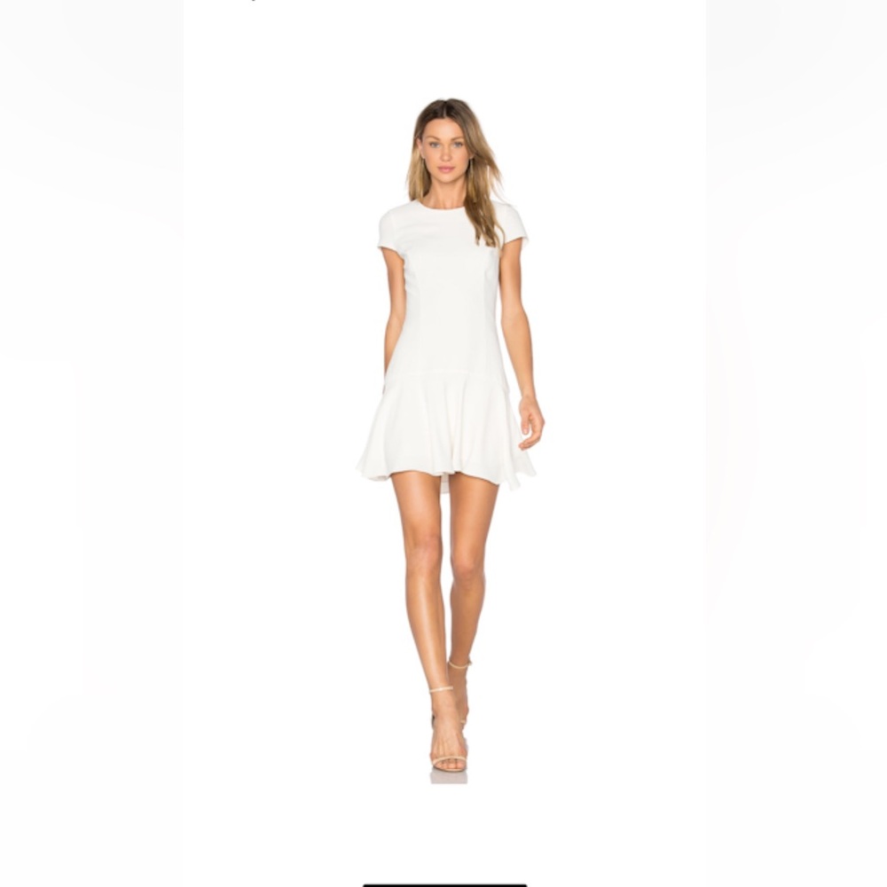 Amanda Uprichard Hudson Dress in Ivory - XS